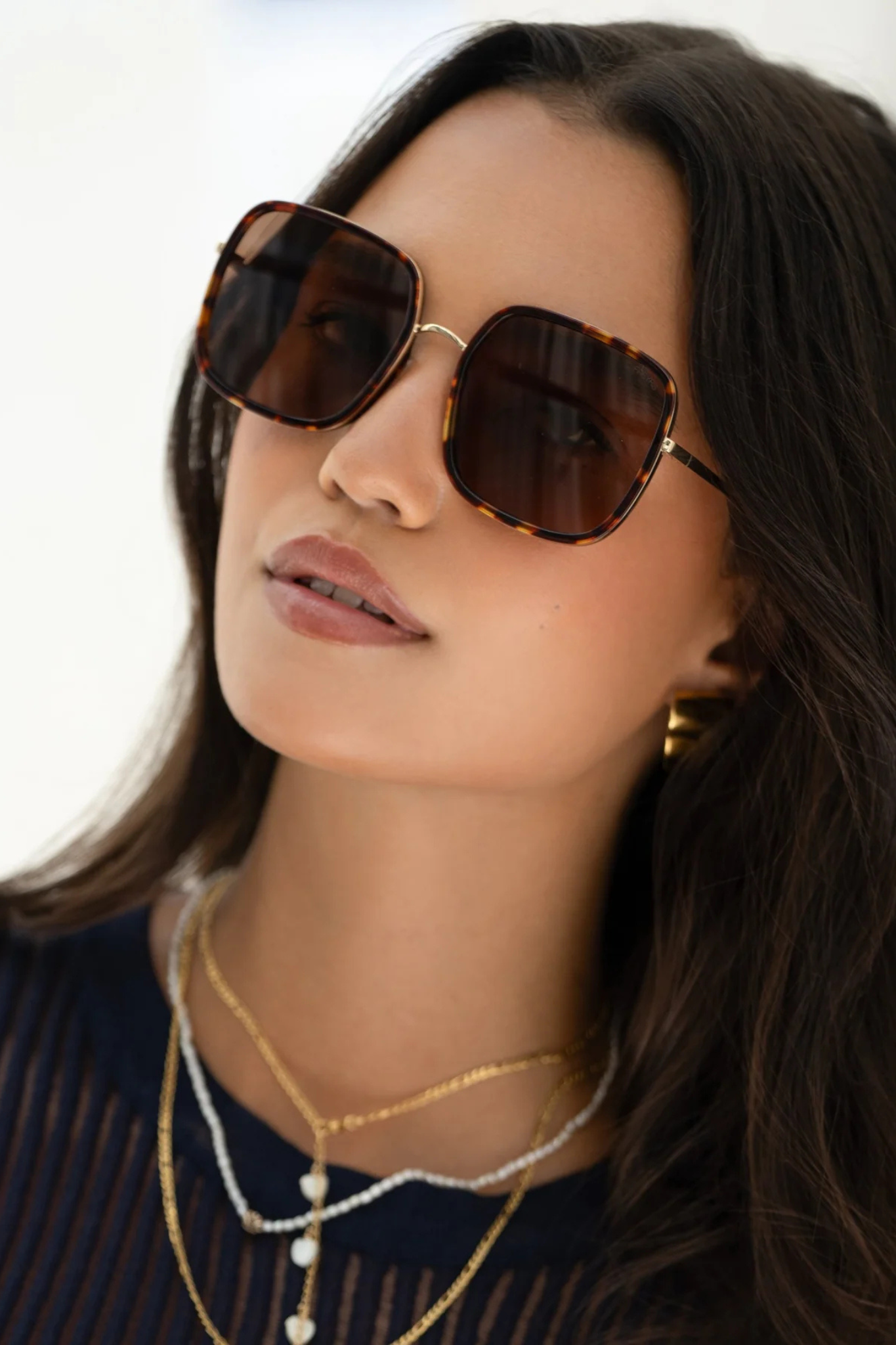 Cosmo Dark Tortoise Acetate Sunglasses