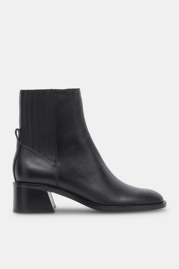Linny Black Leather H20 Boots