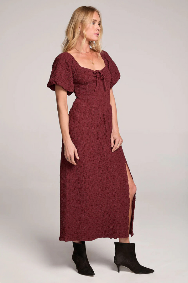 Colyn Sangria Midi Dress