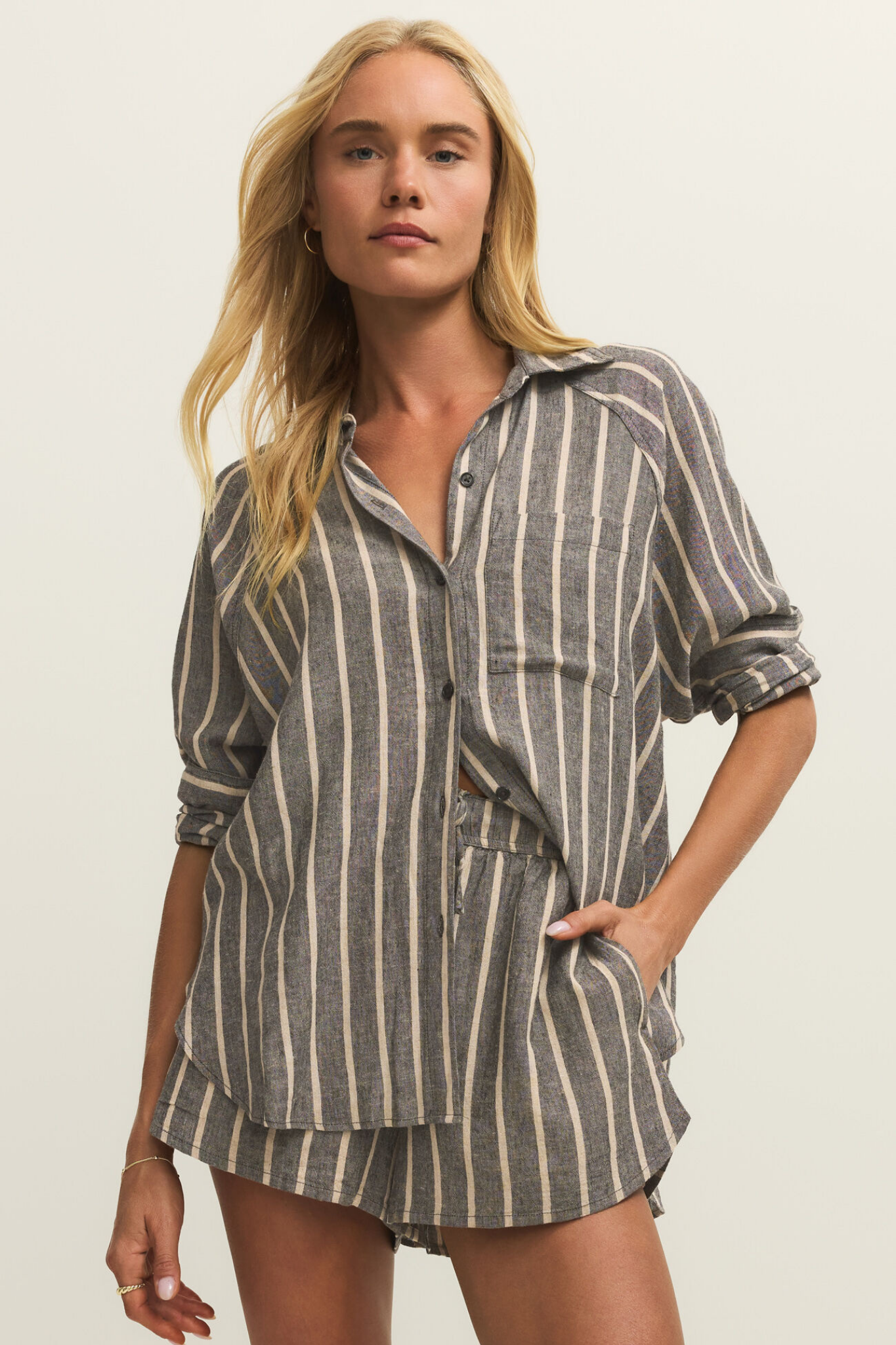 Perfect Line Black Stripe Top