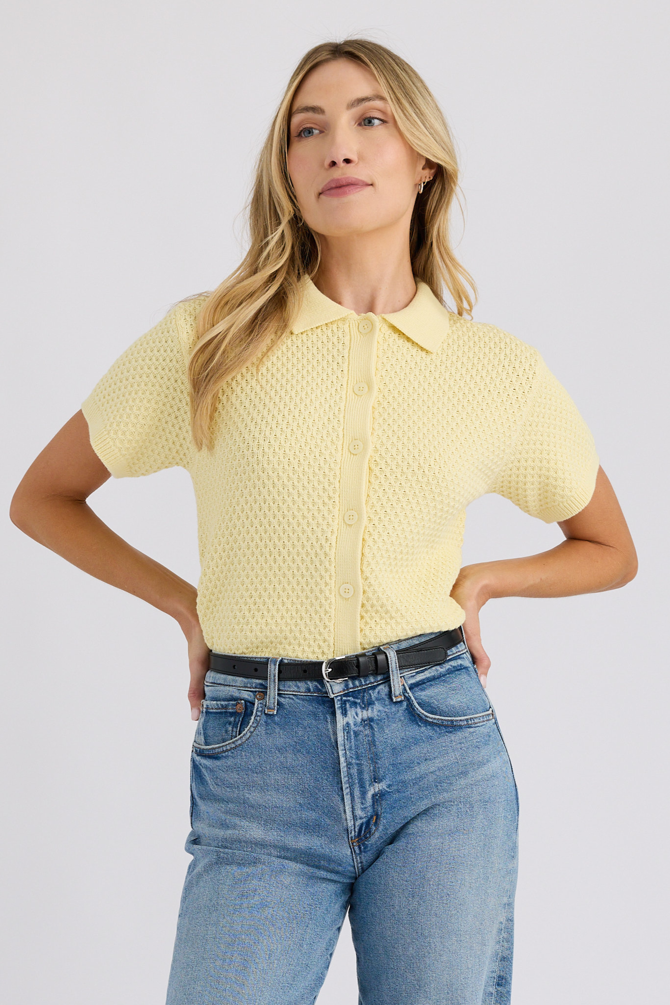 Andre Butter Polo Top