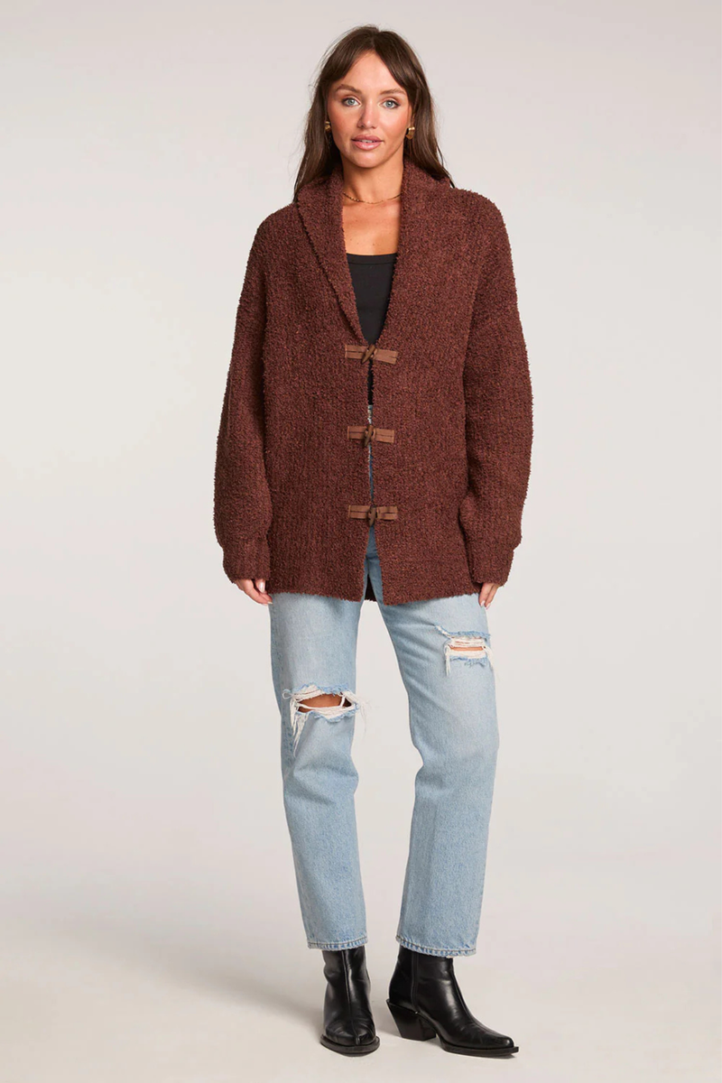 Safire Chocolate Cardigan