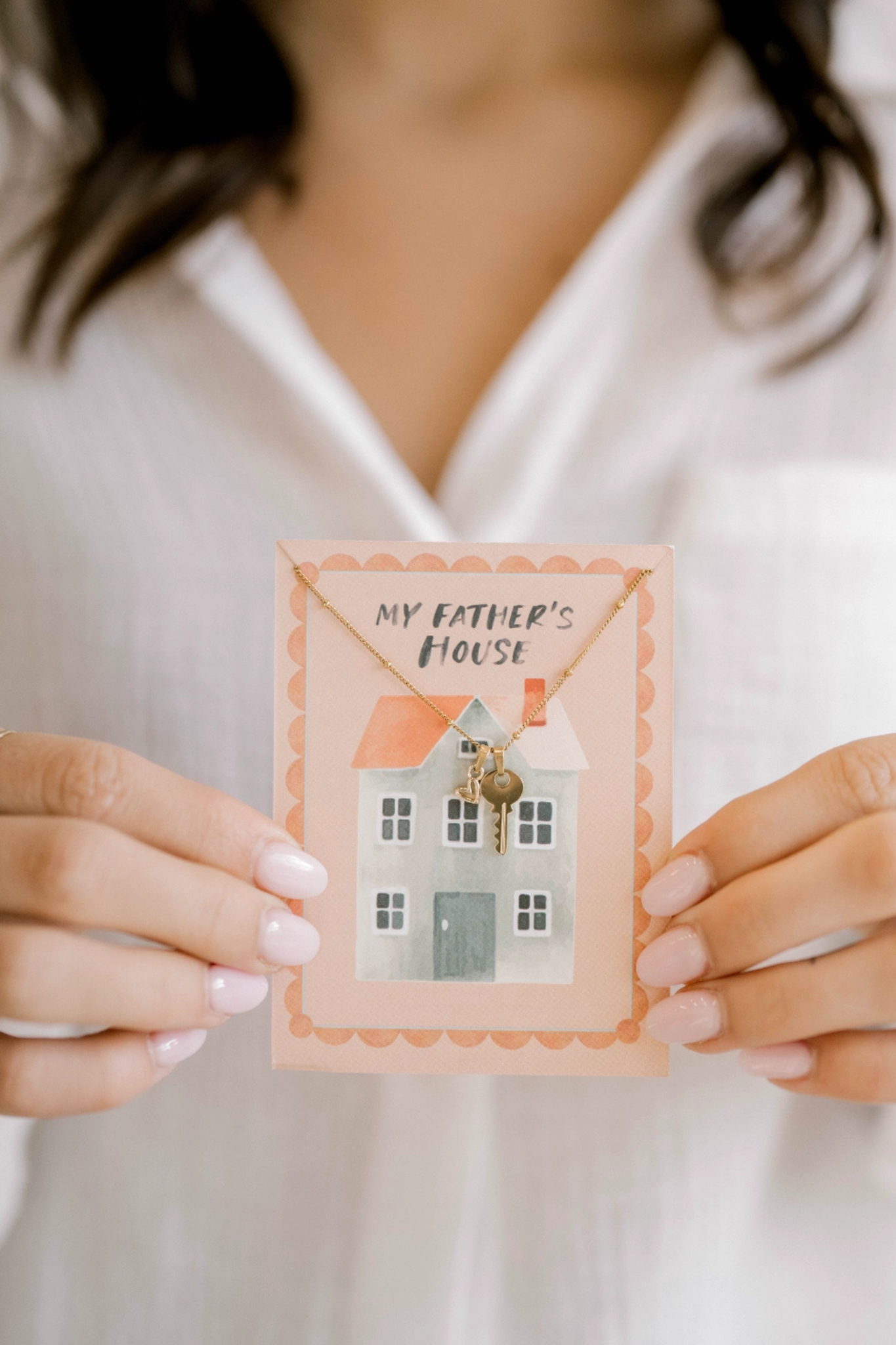 My Father's House Charm Necklace