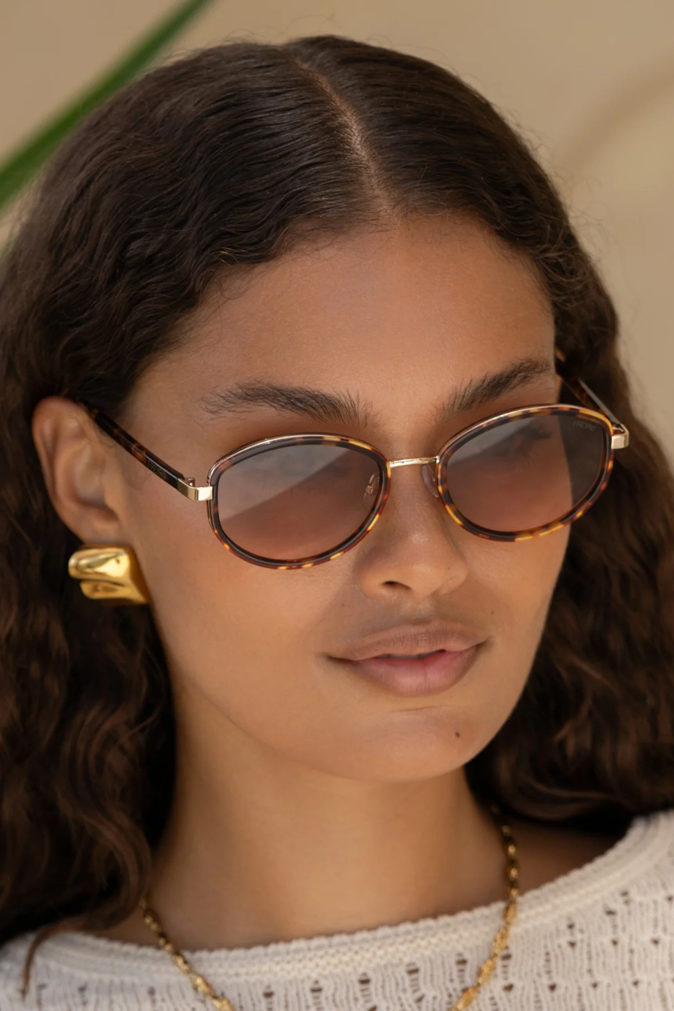 Jordan Amber Tortoise Acetate Sunglasses