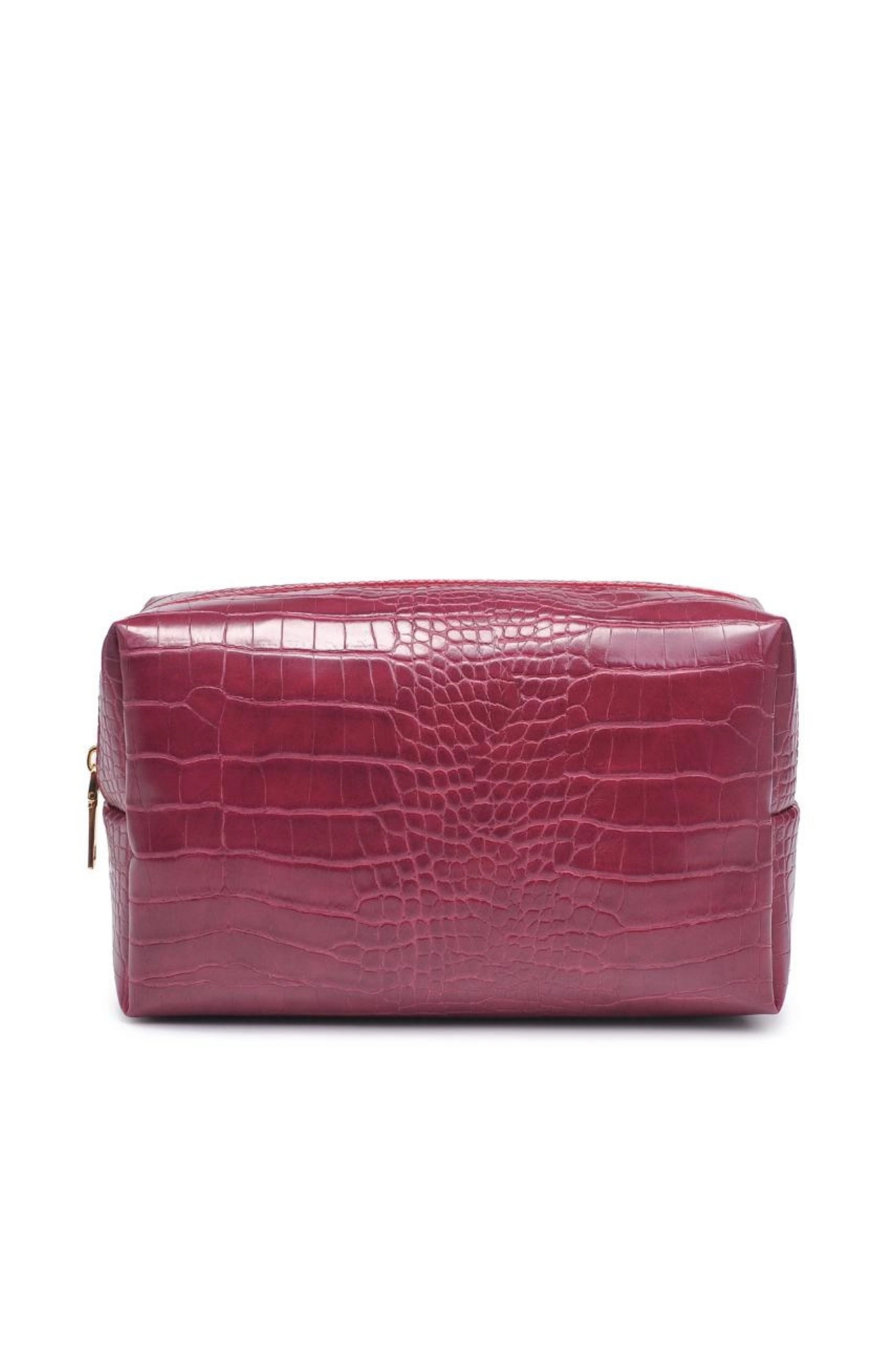 Red Croc Cosmetic Bag