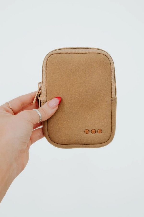 On The Move Tan Pouch