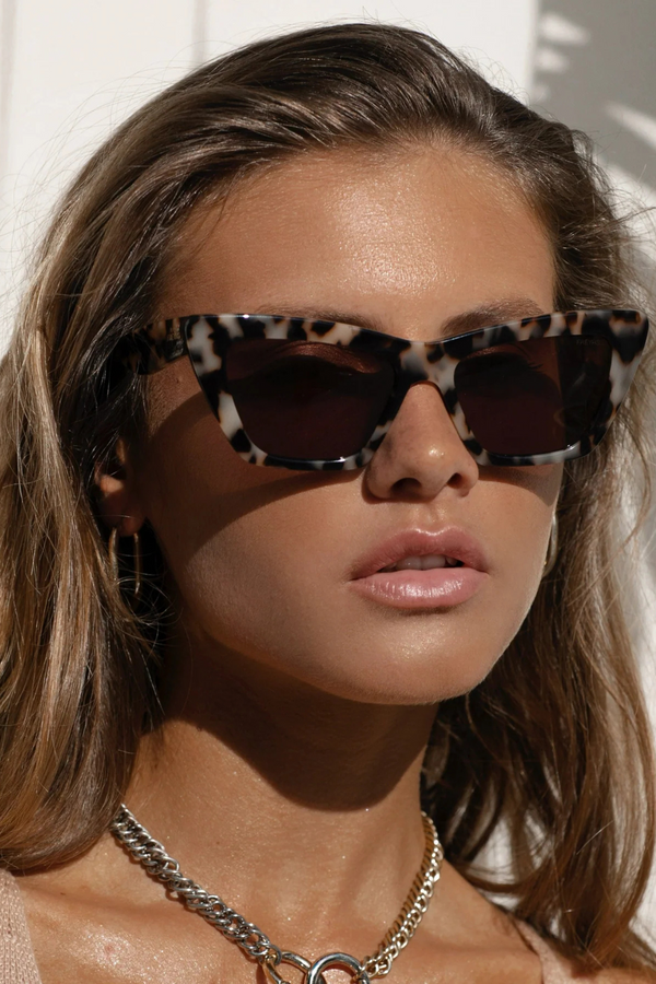 Siena Milky Tortoise Acetate Sunglasses