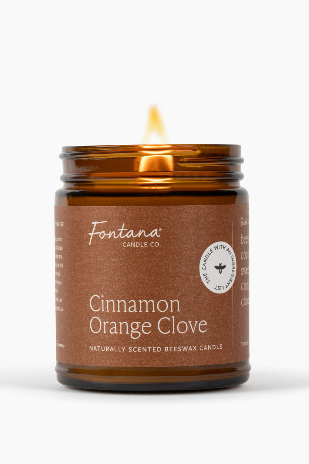 Cinnamon Orange Clove Candle Jar