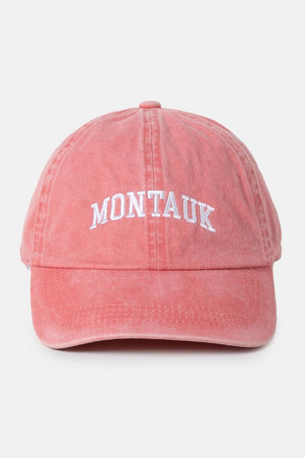 Montauk Embroidered Ballcap