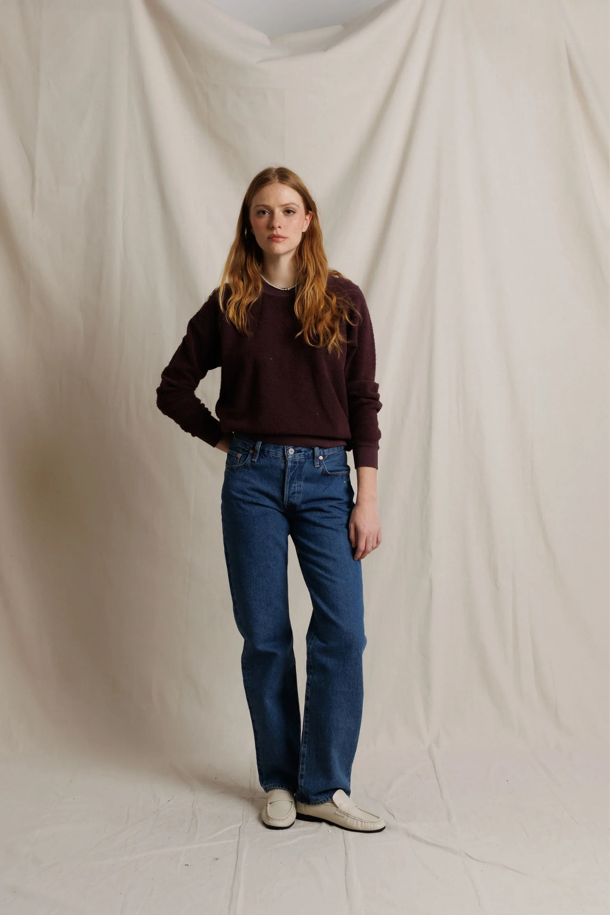 Ziggy Cherry Lacquer Inside Out Pullover