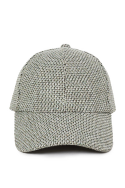 Green Tweed Baseball Cap