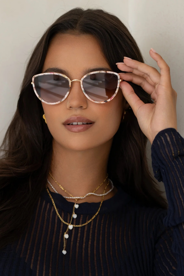 Luna Rose Tortoise Acetate Sunglasses