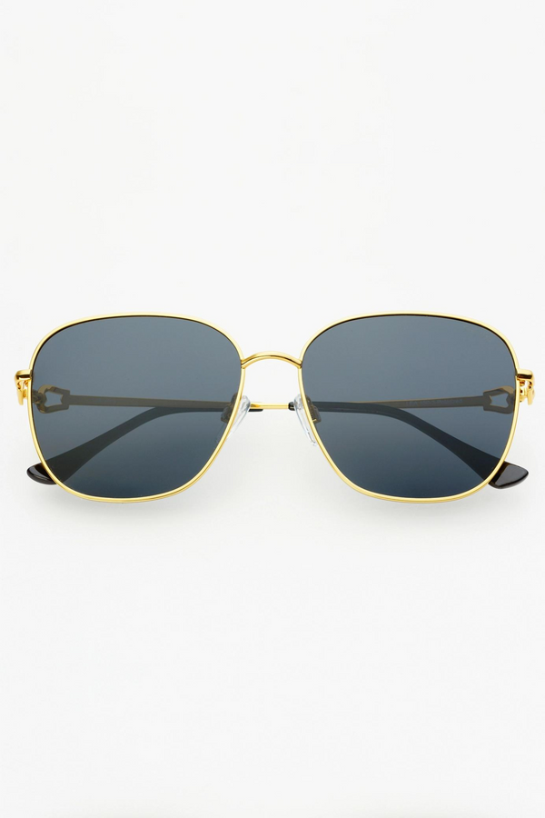 Lea Gold Gray Sunglasses