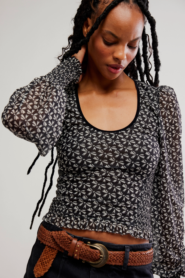 Dottie Mesh Top
