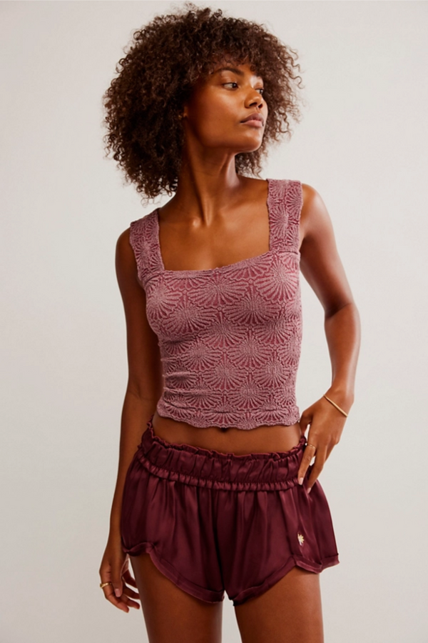 Love Letter Red Plum Cami