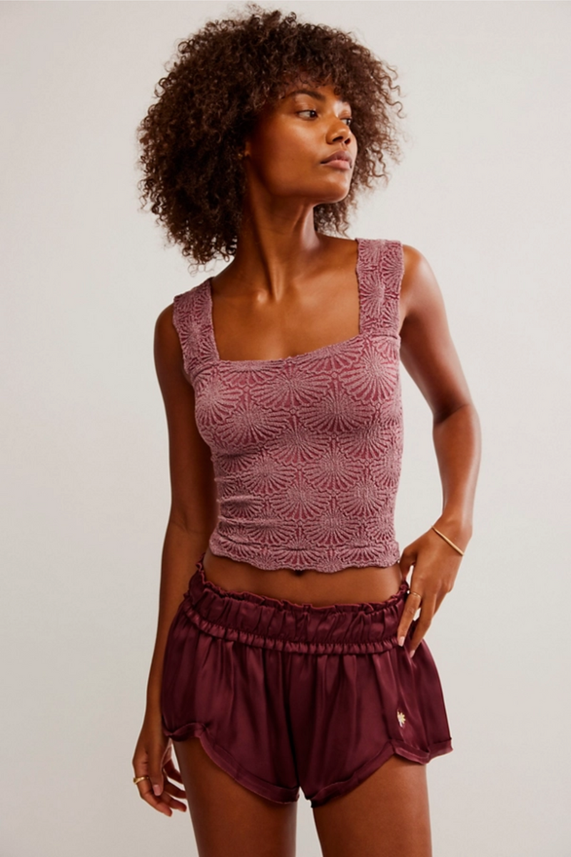 Love Letter Red Plum Cami