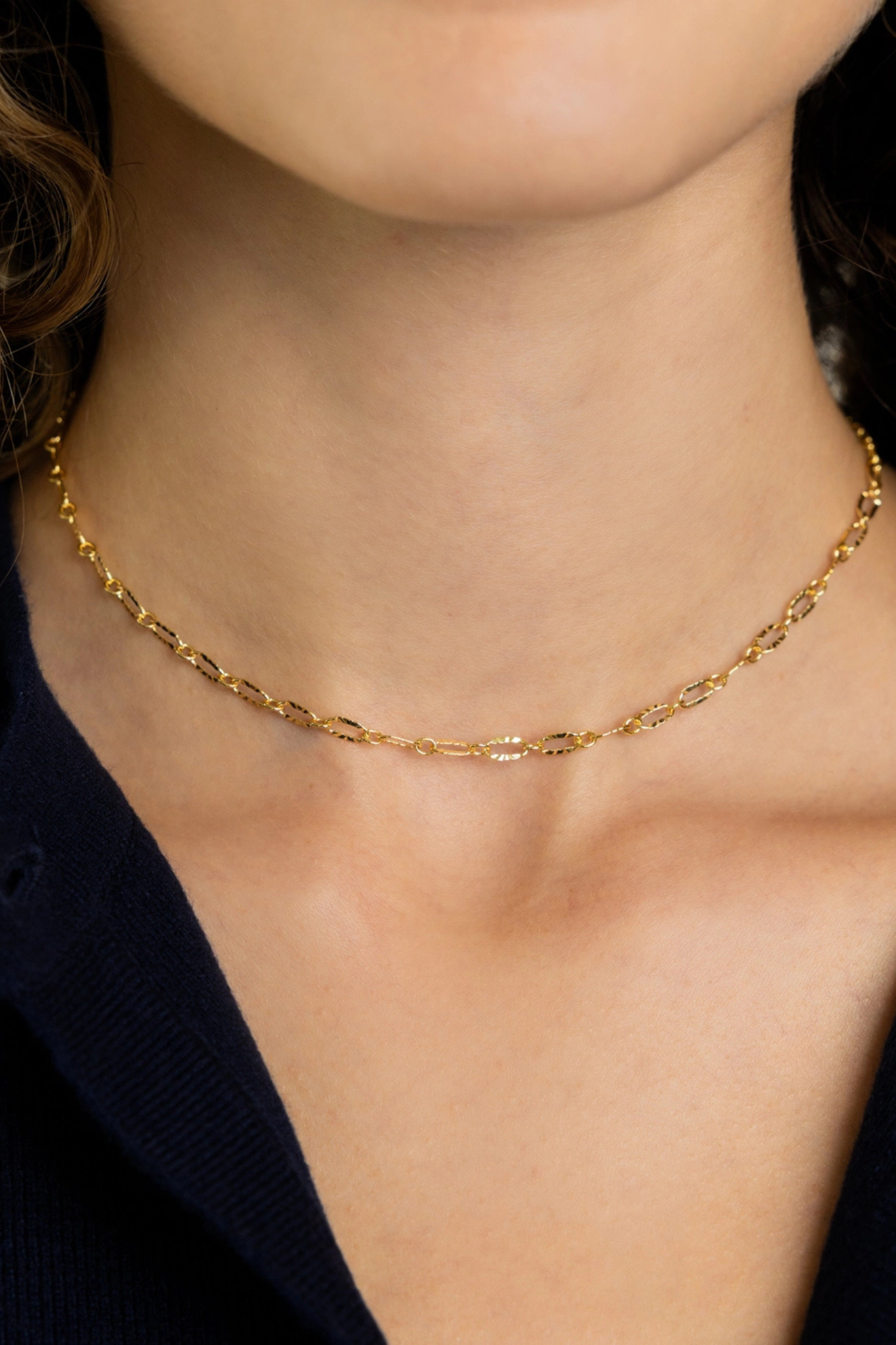 Modern Paperclip Necklace