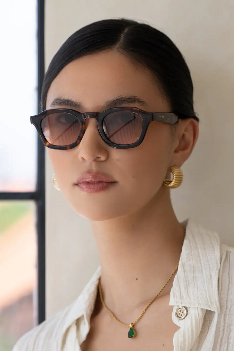 Blake Tortoise Acetate Sunglasses