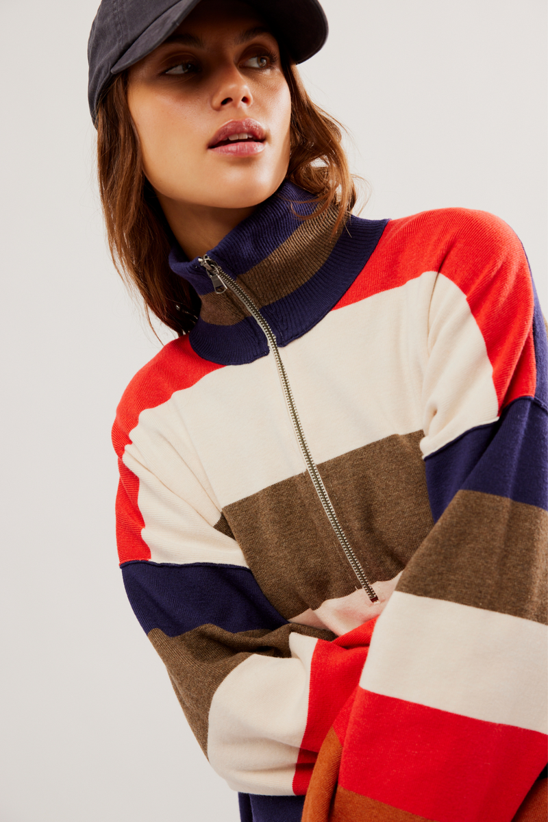 Coastal Stripe Pullover