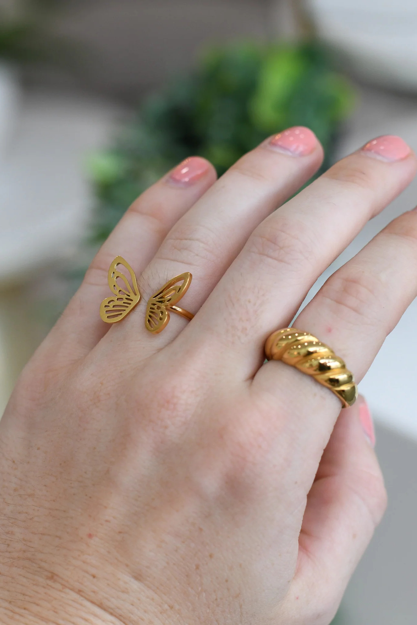 Monarch Butterfly Ring