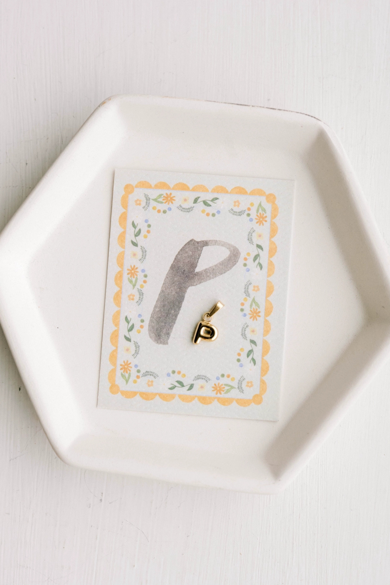 P - Letter Charm