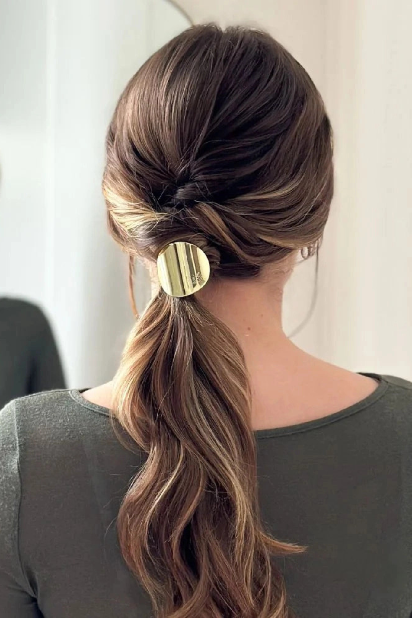 Gold Decorative Hair Elastic