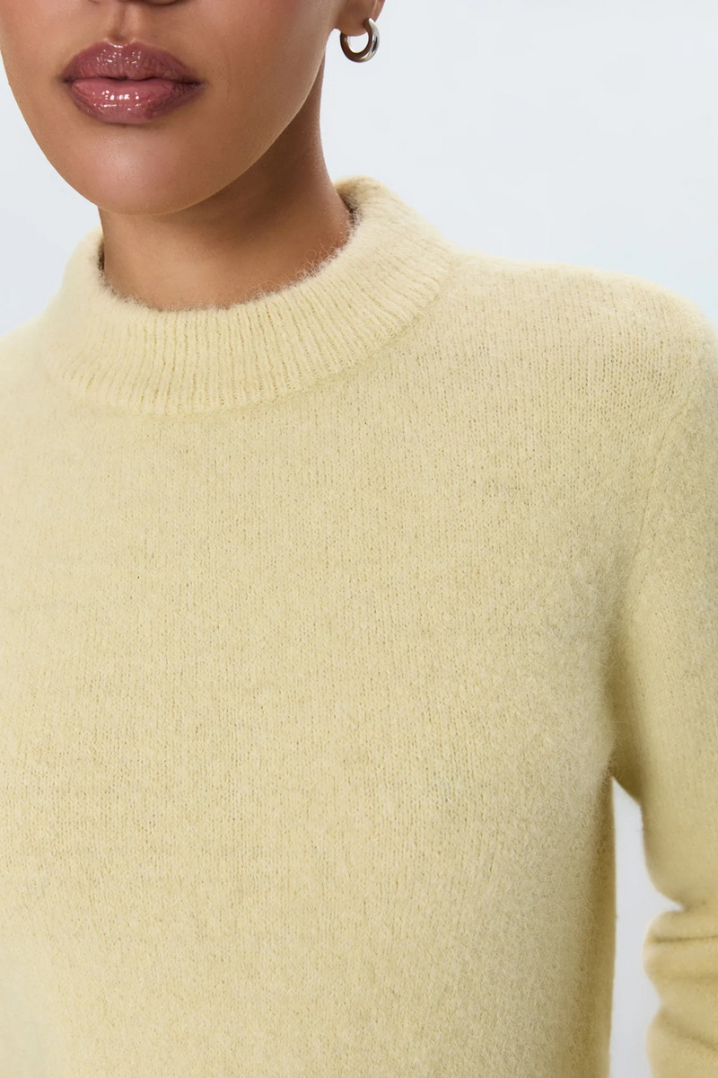 Sara Soft Yellow Sweater