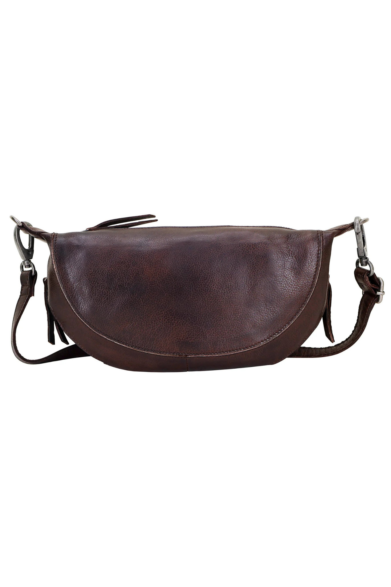 Crosby Brown Leather Sling Bag