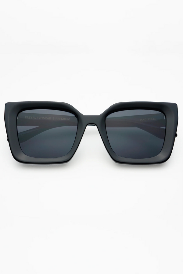 Coco Black Acetate Sunglasses