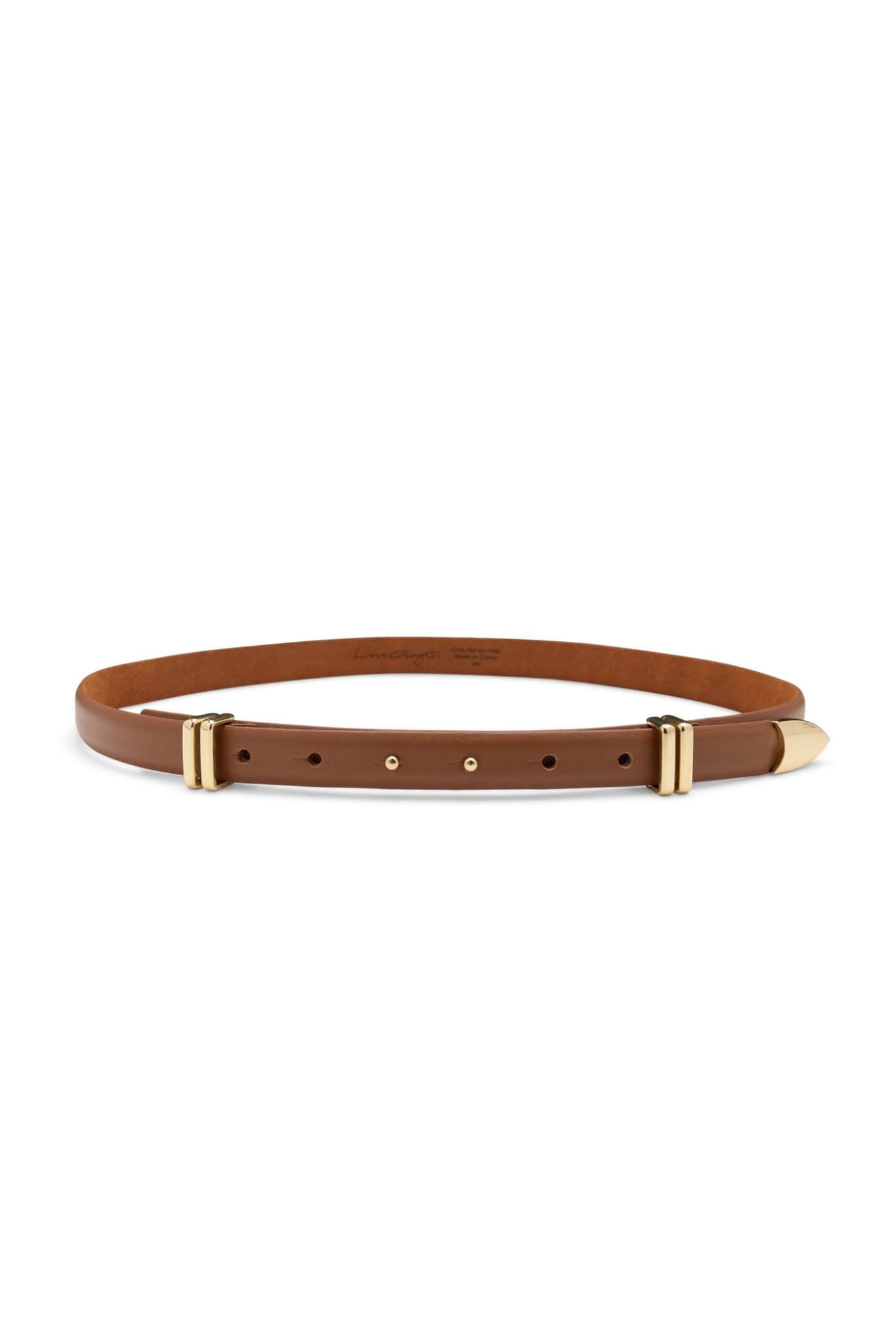 Cru Gingerbread Belt