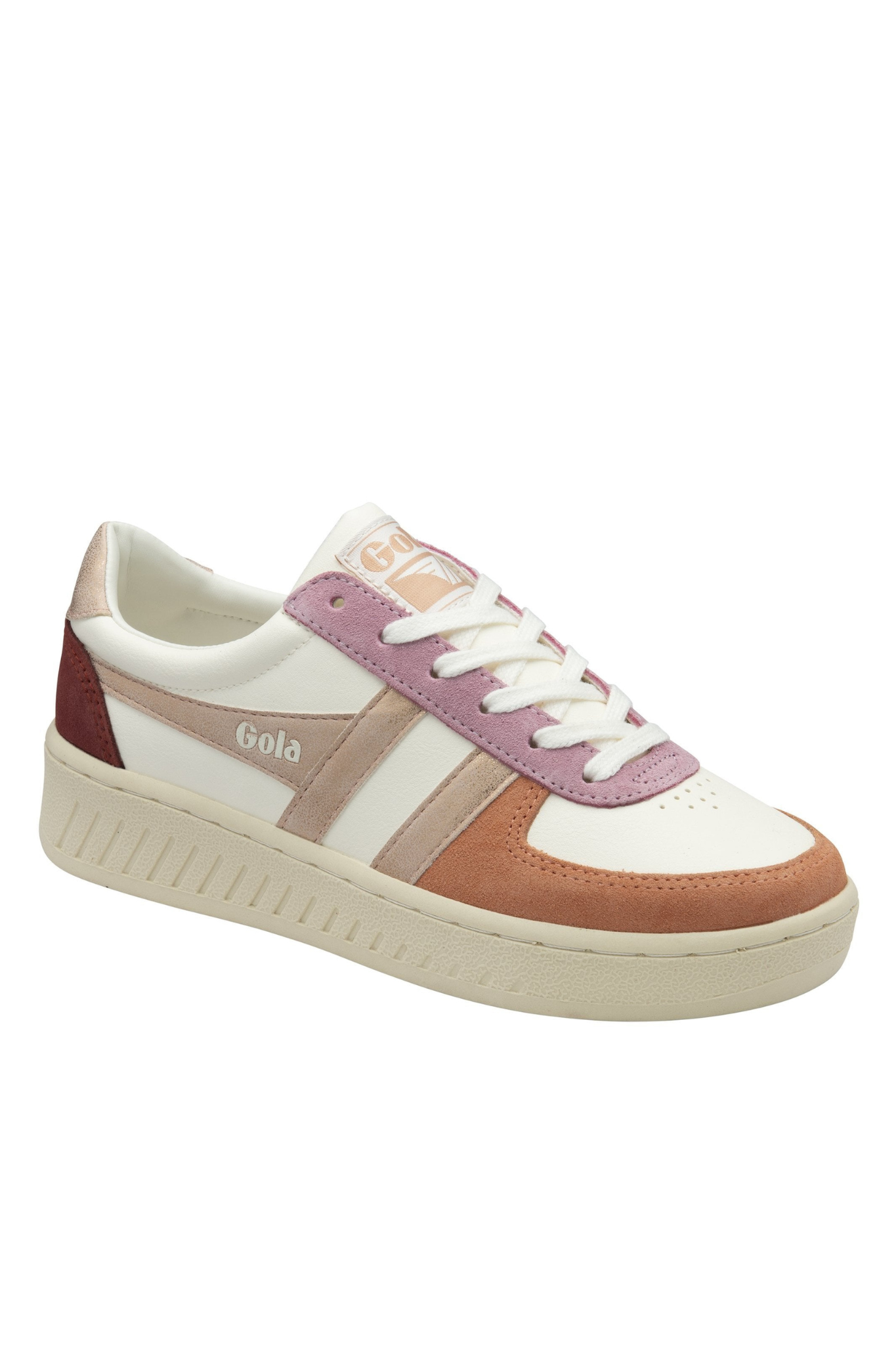 Grandslam Quadrant Terracotta/Rose Sneaker