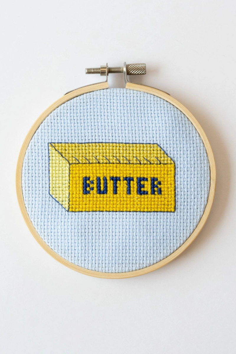 Butter Cross Stitch Kit