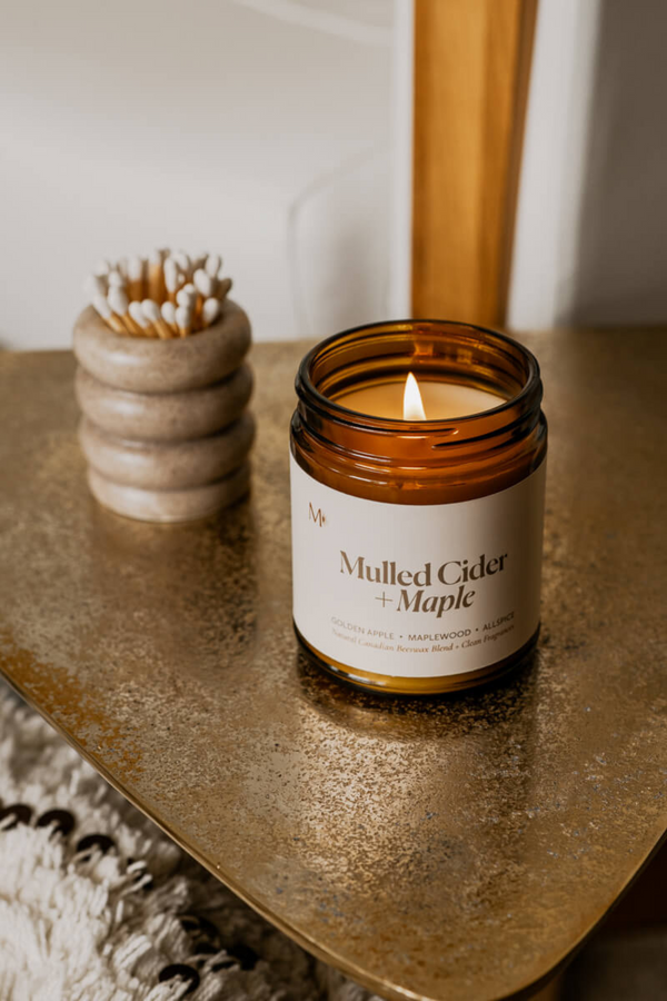 Mulled Cider + Maple Candle