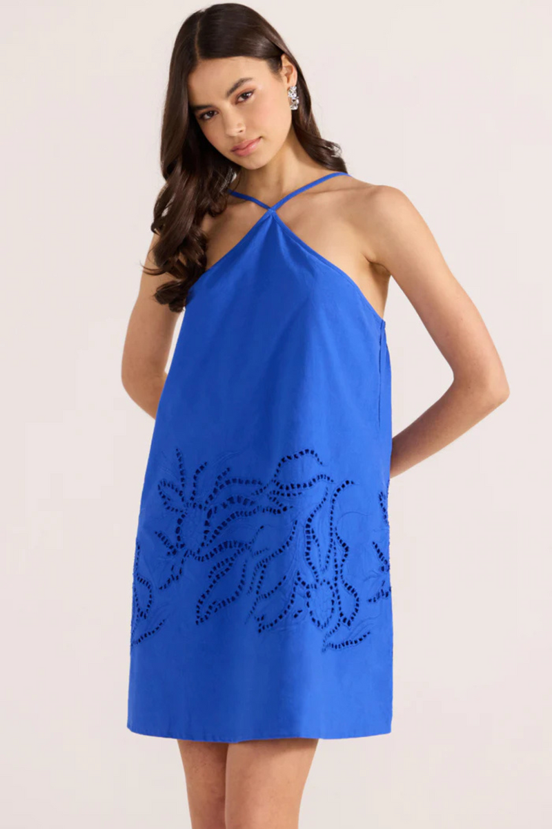 Darla Broderie Mini Dress