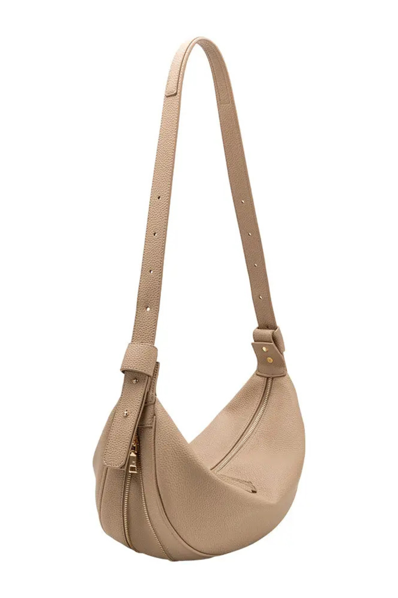 Hayden Nude Crossbody Bag