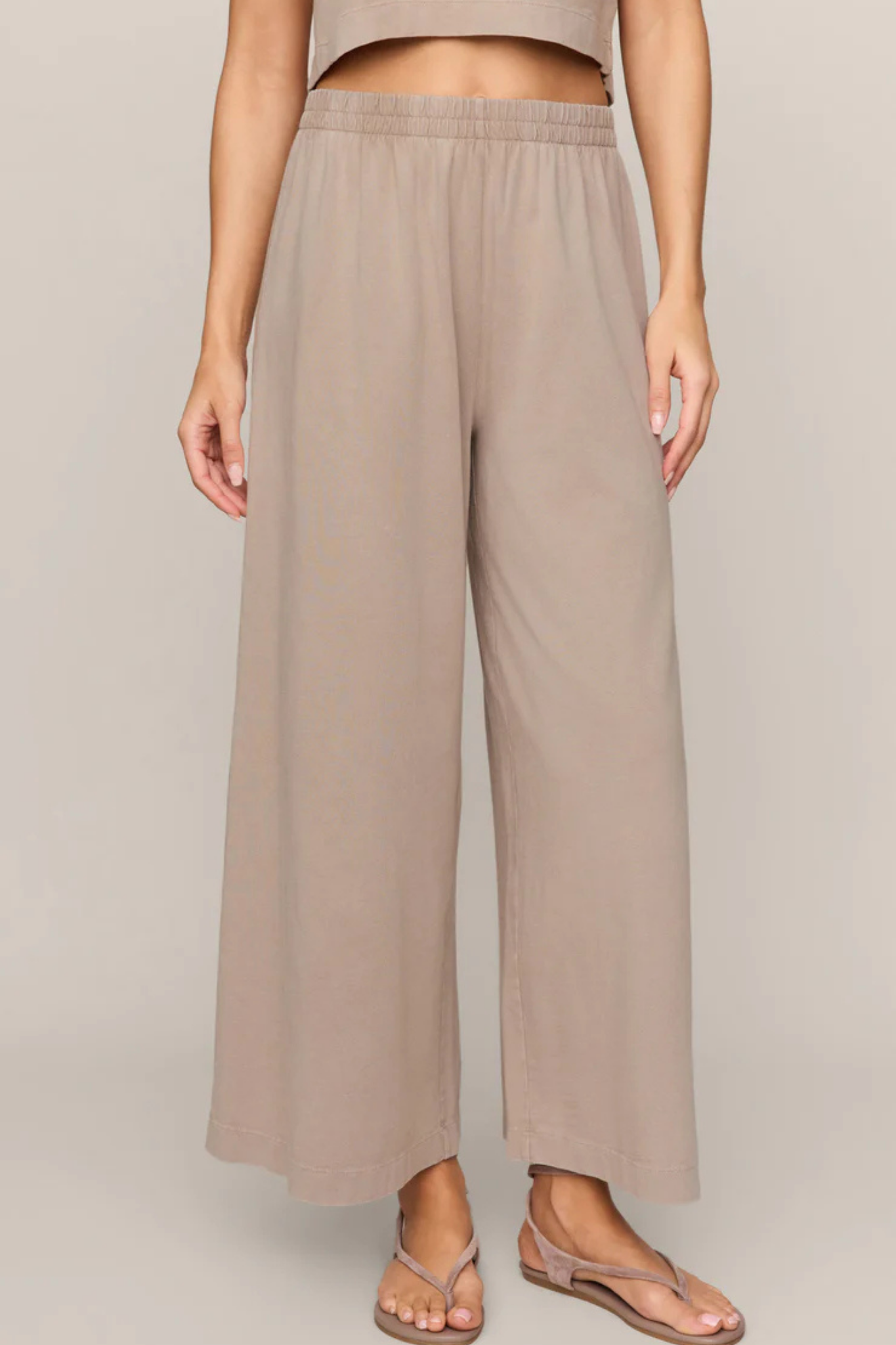 Scout Stone Gray Jersey Pant