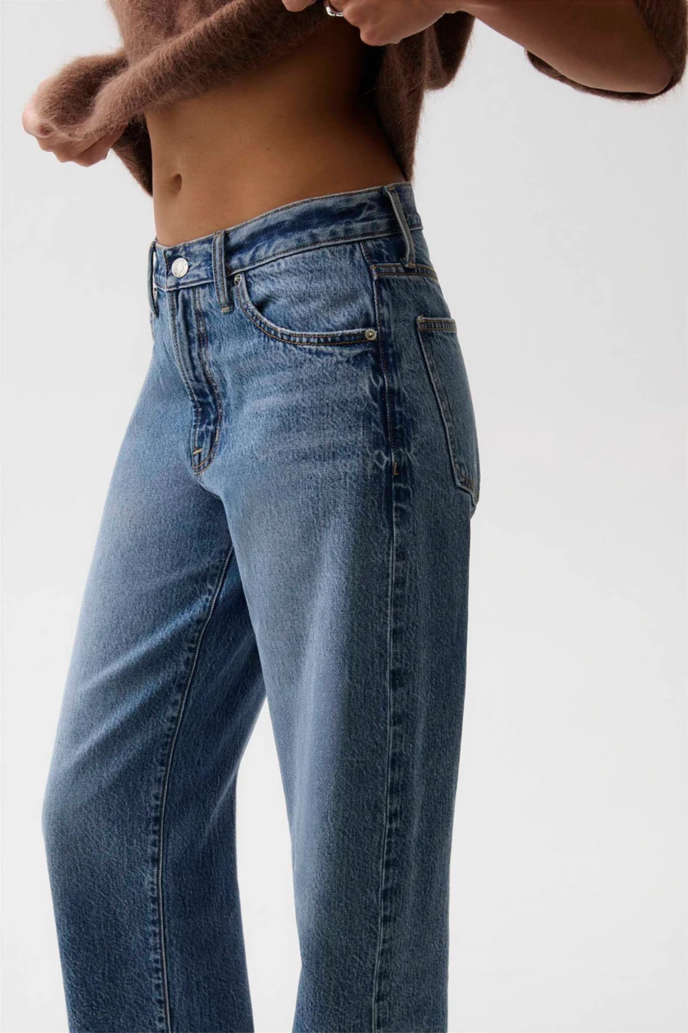 Donny Wilcox Rolled Hem Boyfriend
