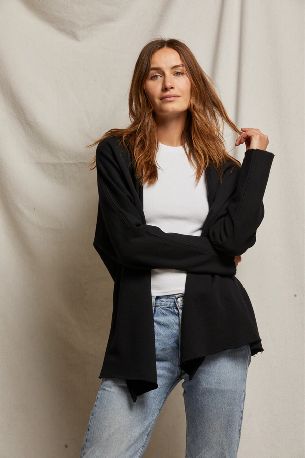 Celeste True Black Cardigan