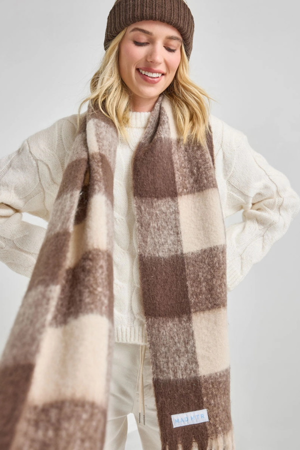 Espresso Ribbed Knit Beanie