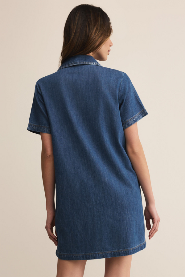 Kellie Denim Mini Dress