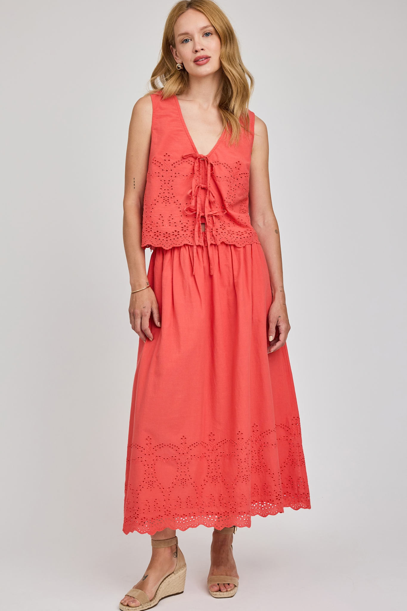 Elodie Grenadine Skirt