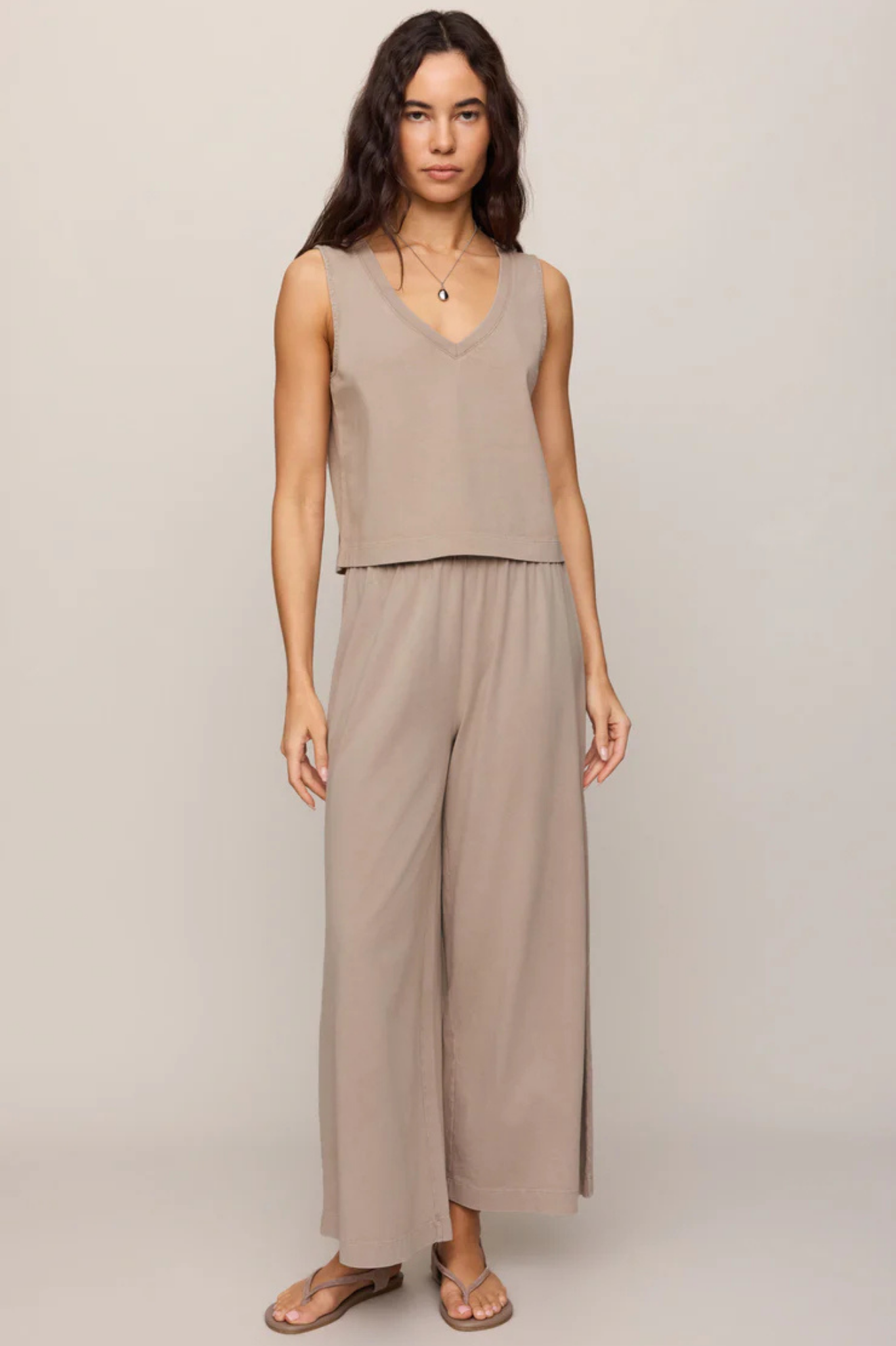 Scout Stone Gray Jersey Pant