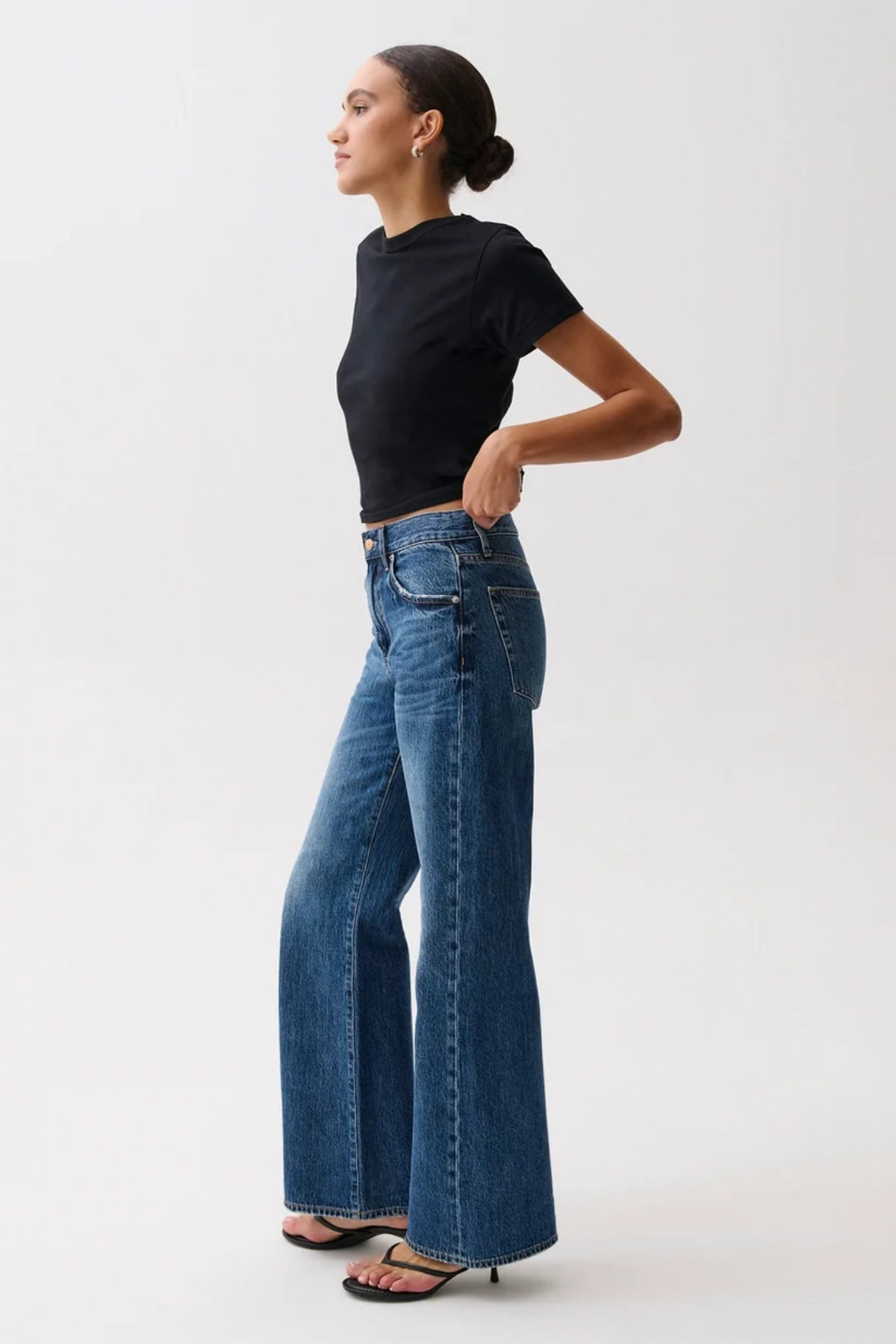 Larsen Daring High Rise Relaxed Flare