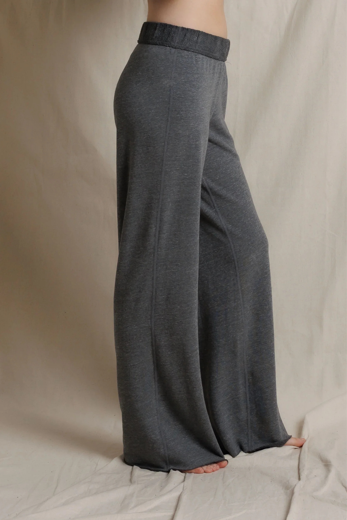 Marley Dark Heather Grey Fleece Pants