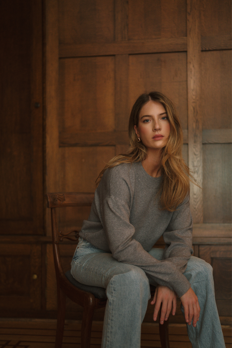 Alfie Heather Grey Pullover