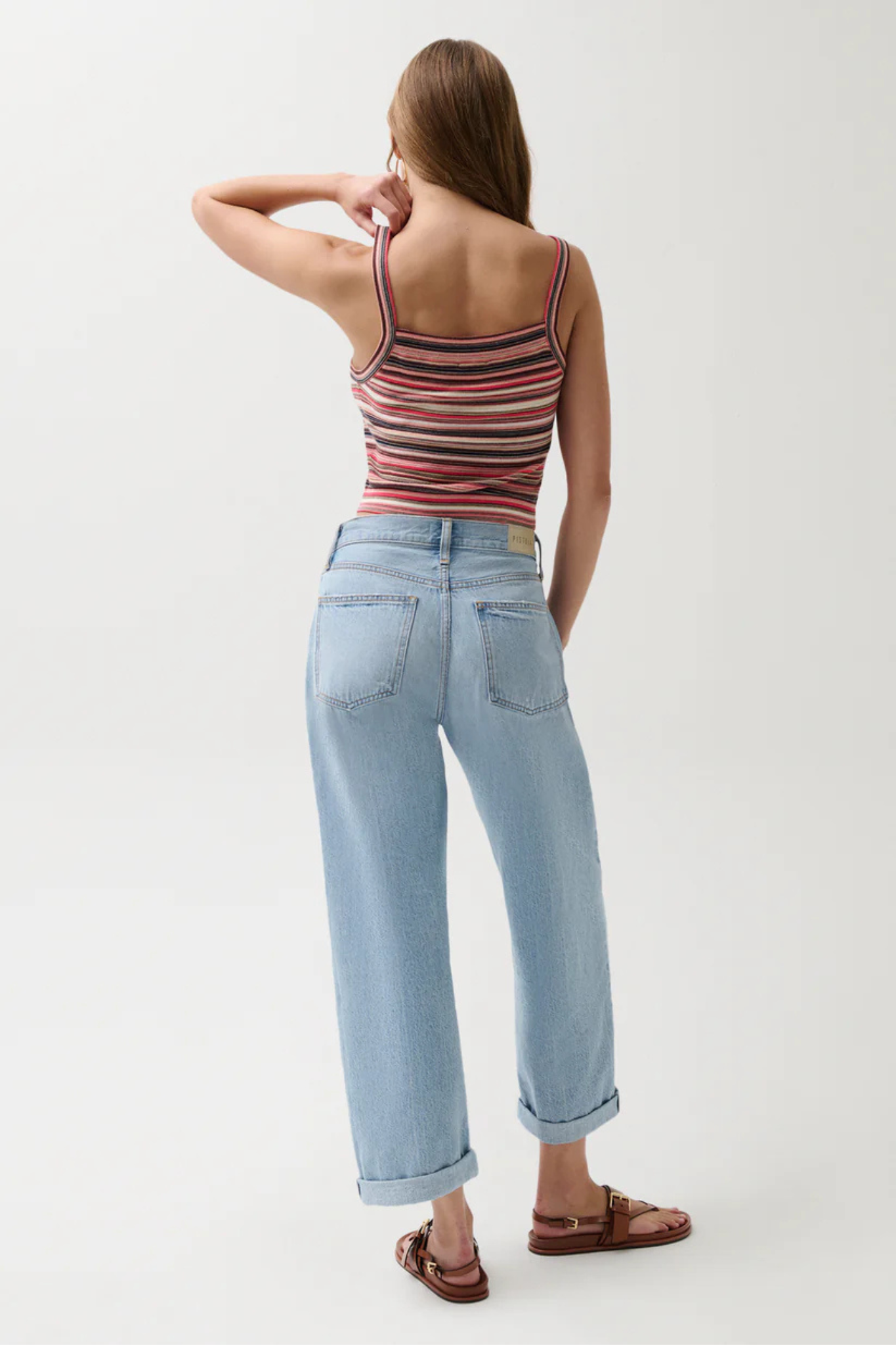 Donny Old Blues Rolled Hem Boyfriend