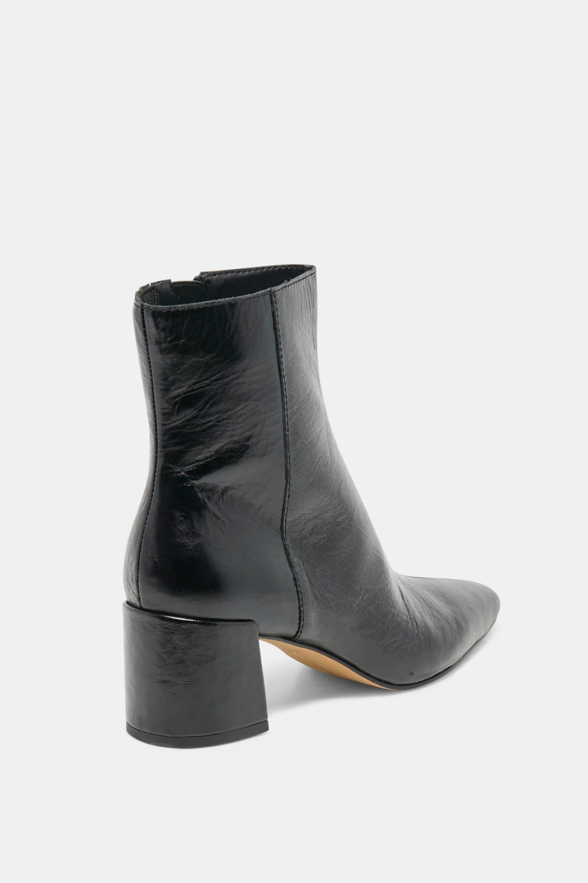 Bayra Midnight Crinkle Patent Boot