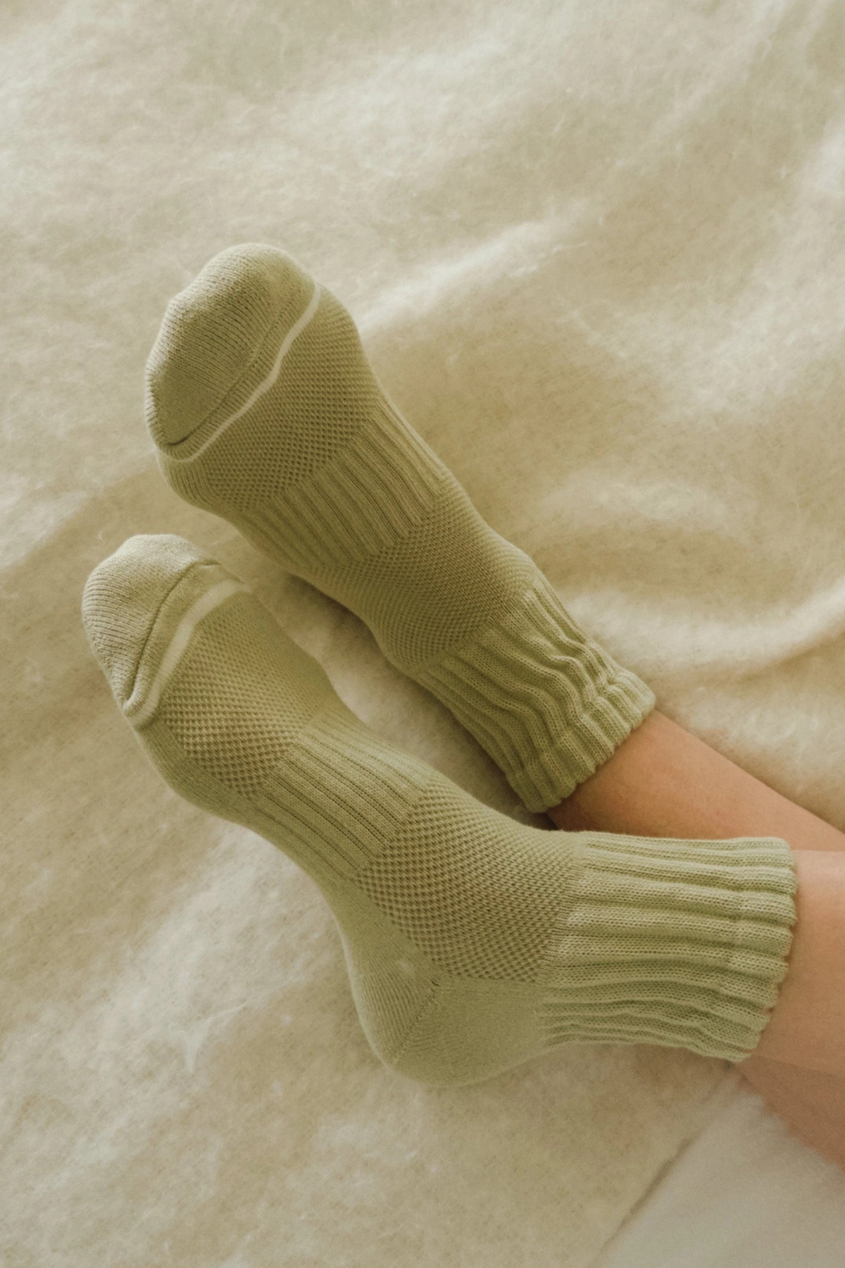 Dried Sage Swing Socks