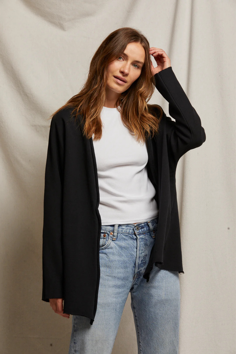 Celeste True Black Cardigan