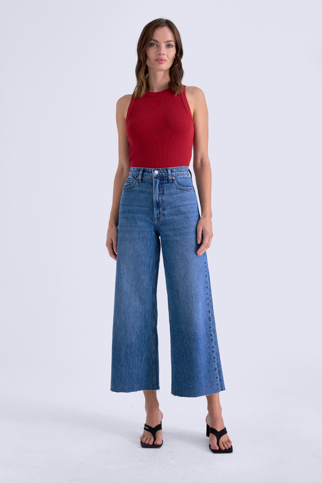 Lana Cityscape High Rise Wide Leg Crop